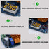 XH-M411 DC-DC Boost Adjustable Step Up Converter 5V-45V Power Supply Module LED Voltmeter Digital Display