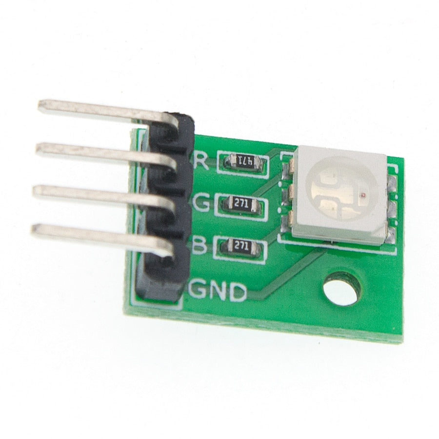 5pcs RGB LED Breakout Module 5050 3.3 V / 5 V + 4 Dupont Wires for Arduino