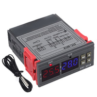 STC-3018 110V Dual LED Digital Temperature Controller Thermostat + Probe Sensor