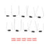 200pcs 10 Values Rectifier Diode Assorted Kit + Clear Box 1N4001~1N4007 & 1N5817~1N5819
