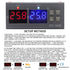 STC-3008 110V Dual LED Digital Thermostat Temperature Controller + 2 NTC Probe - eElectronicParts