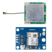 6MV2 GY-NEO6MV2 GPS module NEO6MV2 NEO-6M Flight Control EEPROM MWC APM2.5 large antenna - eElectronicParts