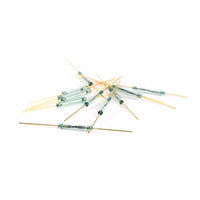 10Pcs Reed Switch 2x14mm Magnetic Reed Switch Sensor Normally Open Glass