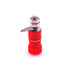 10pcs Terminal Blocks JS-910B 4mm Red+Black Female Connector Binding Post Banana Plug Jack Mount