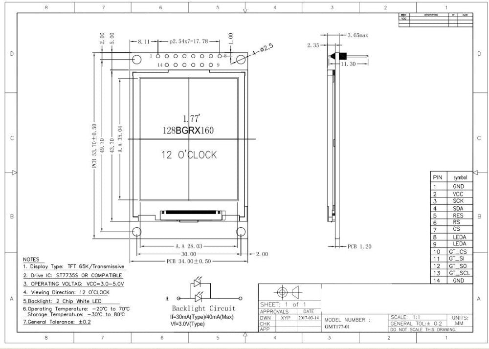 Arduino Uno Schematic Dimensions