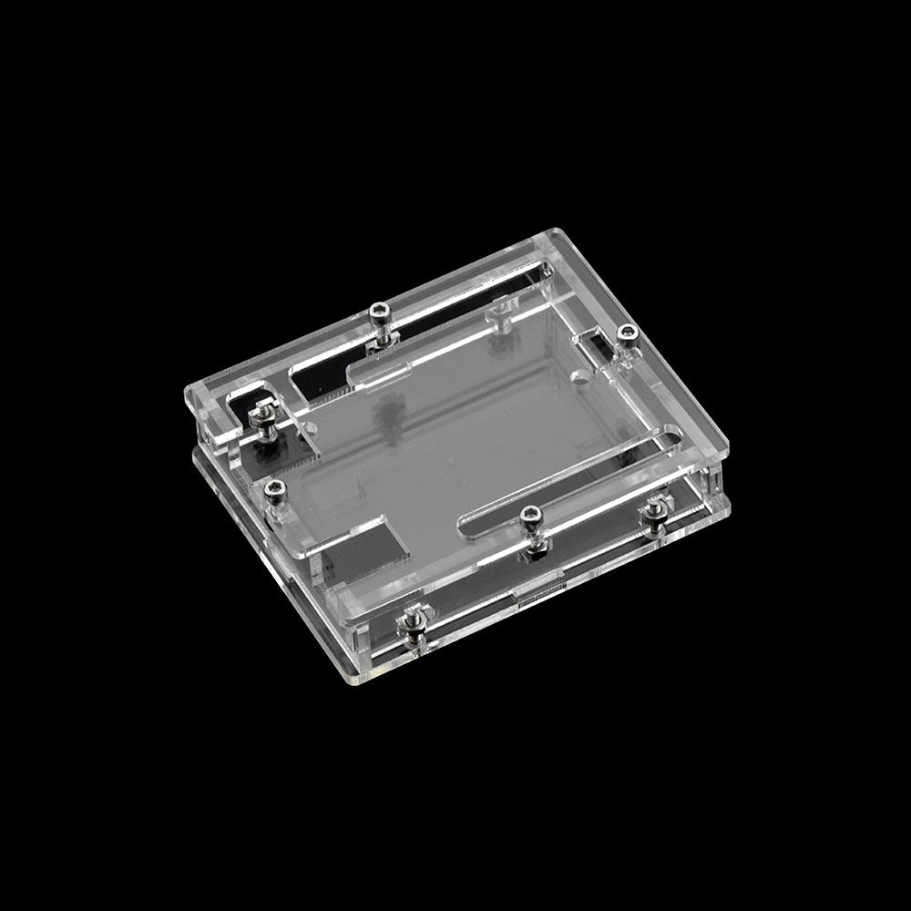 Transparent Case Enclosure Acrylic Box Clear Cover For Arduino UNO R3 ...