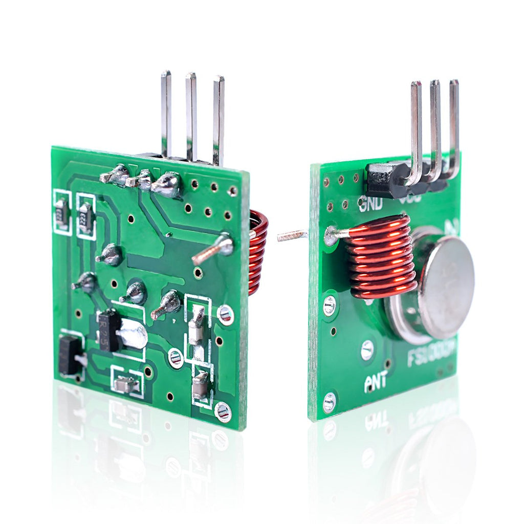 315Mhz Wireless RF Transmitter Module + Receiver Alarm Arduino DIY
