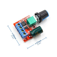 Mini 5A 90W PWM 4.5-35V DC-DC Motor Speed Controller Module Regulator Adjustable - eElectronicParts