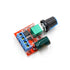 Mini 5A 90W PWM 4.5-35V DC-DC Motor Speed Controller Module Regulator Adjustable - eElectronicParts