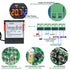 STC-3028 AC110-220V Dual LED Temperature Humidity Controller Digital Thermostat