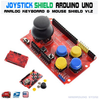 Joystick Shield for Arduino Expansion Board Analog Keyboard and Mouse Function Joystick Shield V1.2 - eElectronicParts