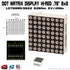 Display Dot Matrix Hi-E Red .78" 8X8 635Nm 2V@10Ma Cc/Ar 16-Pin - eElectronicParts