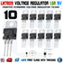 10PCS LM7809 L7809 L7809CV ST TO-220 Voltage Regulator IC 9V 1.5A - eElectronicParts