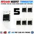 5pcs IRFZ44 IRFZ44N MOSFET Transistor N-Channel HEXFET Power 49A 55V Gate FET - eElectronicParts