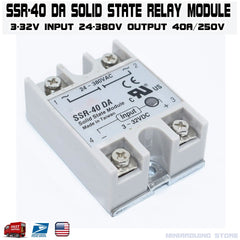 TSR-40DA relè a stato solido trifase da CC a CA 40 A 90-480 TSR-40DA relè a stato solido trifase da CC a CA 40 A 90-480