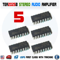 5PCS TEA2025B New ST Integrated Circuit Audio Amplifier TEA2025 Dip-16