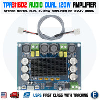 TPA3116D2 Dual-channel Stereo Digital Audio Power Amplifier Board 2x120W - eElectronicParts