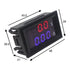 1pcs DC 0-100V 10A  Voltmeter Ammeter Blue + Red LED Amp Dual Digital DSN-VC288