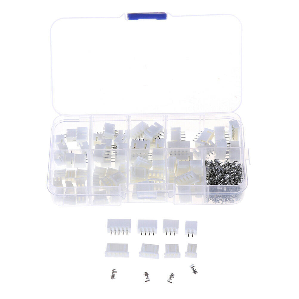 thumbnail image 2 of 230-Piece JST XH2.54mm Connector Kit – 2 3 4 5 Pin Male/Female PCB Plugs 2 of 4