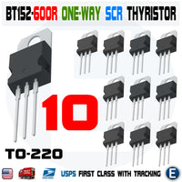10pcs BT152-600R NXP Thyristor One-Way SCR 600V 20A TO-220