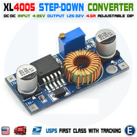 XL4005 DSN5000 DC-DC Adjustable Step-Down Power Supply Buck Module 1.25-32V