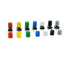 70pcs Tactile Push Button Switch Cap 6x6mm Self-locking Round Key Cap Multicolor