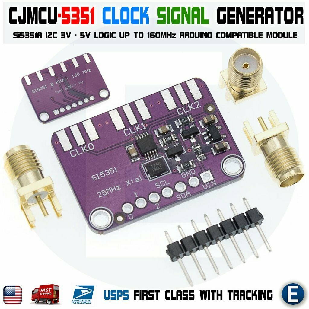 CJMCU-5351 Si5351A Si5351 I2C Clock Generator Breakout Board Module for Arduino