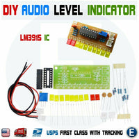LM3915 DIY 10 LED Sound Audio Spectrum Analyzer Level Indicator Kit