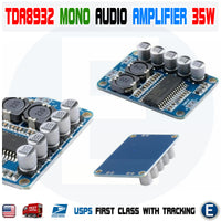 TDA8932 Digital Amplifier Board Module Mono 35W Low Power Stereo Amplifier USA