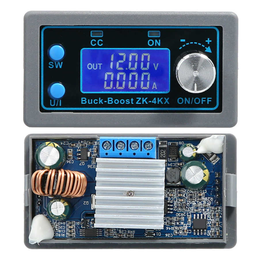 DollaTek ZK-4KX CNC DC Buck Boost Converter CC CV 0.5-30V 4A Module d'alimentation réglable régulé DollaTek ZK-4KX CNC DC Buck Boost Converter CC CV 0.5-30V 4A Module d'alimentation réglable régulé
