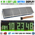 Arduino Digital LED Matrix Clock Nano MAX7219 Date Temperature DS3231 RTC DIY GREEN - eElectronicParts