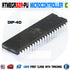 5pcs ATMEGA32 ATMEGA32A-PU Microcontroller AVR MCU 32K Flash 16MHZ DIP-40 ATMEL IC