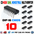 10PCS CD14538BE CD14538 CMOS Dual Precision Monostable Multivibrator DIP-16 IC
