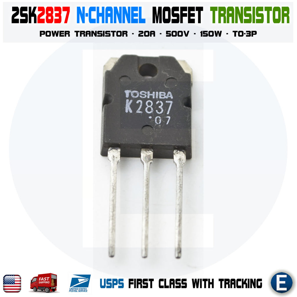 K2837 Transistor Mosfet Canal N 500v 24a | Cuotas Sin Interés - Foto 10