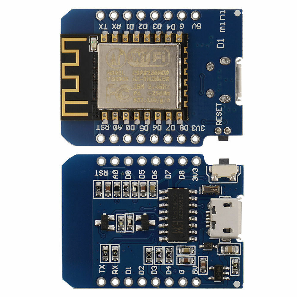 DUTTY ESP8266 ESP-12F WiFi Module - NodeMCU Development Board With Pin Headers For IoT Projects