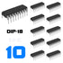 10pcs LM3914N LM3914 DIP18 Display Driver Dot Bar Bargraph 10 segment LED IC