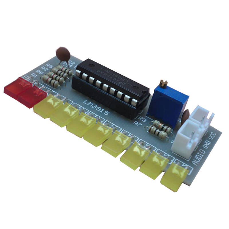 Audio Spectrum Indicator DIY Kit, DC 3V-12V 5mm Rood/Groen/Blauw LED LM3914 Niveau Indicator Kit Electoronics Solderen Audio Spectrum Indicator DIY Kit, DC 3V-12V 5mm Rood/Groen/Blauw LED LM3914 Niveau Indicator Kit Electoronics Solderen