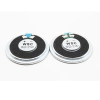 2pcs Speaker 40mm Dia 8 Ohm 2W 5mm Mini Micro Audio Magnetic Arduino