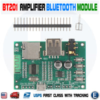 BT201 Dual Mode 5.0 Bluetooth Lossless Audio Power Amplifier Board Module Tf Card