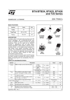 10Pcs BTA26-600B Triac ST MICRO Thyristor BTA26600B STM 26A 600V TOP-3L - eElectronicParts