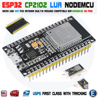 ESP32 2.4GHz WiFi+Bluetooth CP2102 Wireless Dual Core Mode Arduino Programmable - eElectronicParts