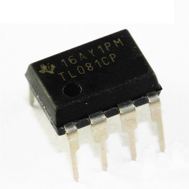 10PCS TL081CP Low-Power JFET-Input Operational Amplifier IC Chip TL081 OP-AMP