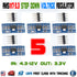 5pcs AMS1117-3.3 3.3V Step-Down Linear Voltage Regulator Module 6-12V in 3.3V