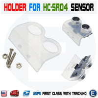 Mounting Bracket Holder Acrylic for HC-SR04 Ultrasonic Sensor Arduino Smart Car