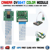 Camera Module 1080p Compatible Raspberry Pi 2 3 Model B Mini FullHD Video 5Mp