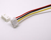 10PCS JST XH 2.5-4 Pin Battery Connector Plug Female & Male with 120MM Wire