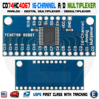 5pcs CD74HC4067 16-Channel Analog Digital Multiplexer Mux Breakout Board 74HC4067DB
