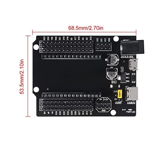 SCHEDA DI SVILUPPO ESP32 Breakout ESP32 ESP32S scheda di espansione FR SCHEDA DI SVILUPPO ESP32 Breakout ESP32 ESP32S scheda di espansione FR