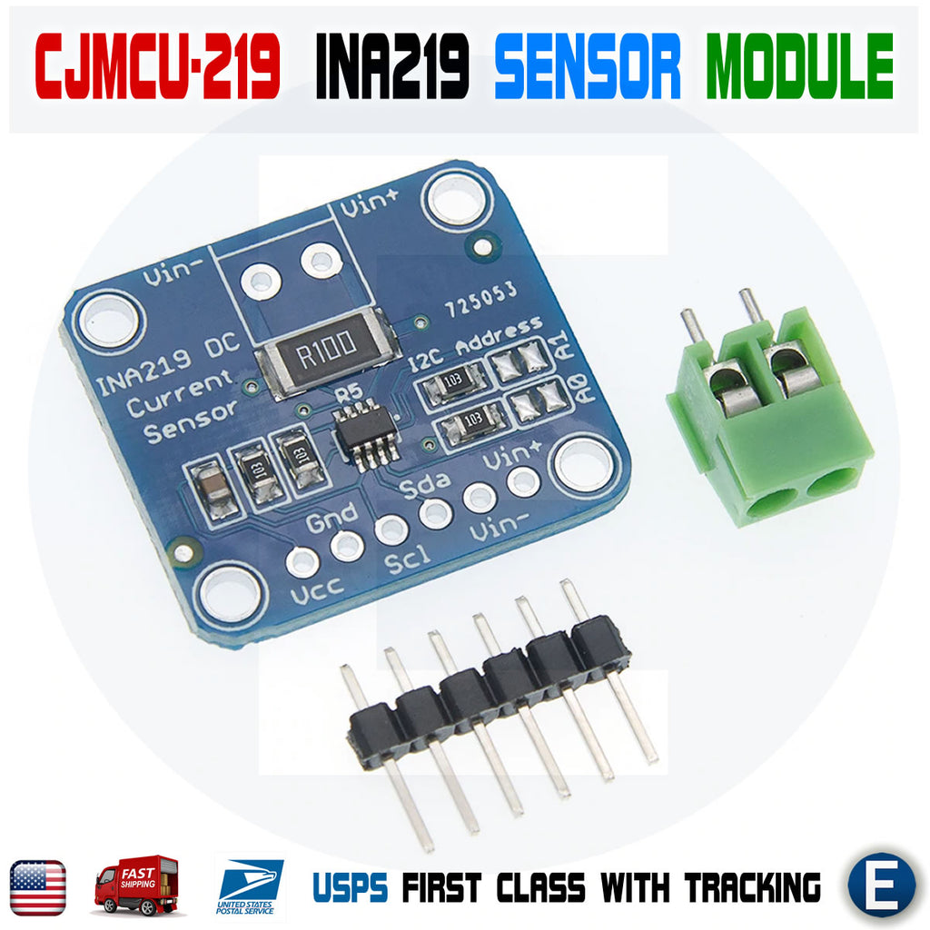 Ina 219 Module CJMCU-219 INA219 I2C Bi-directional Current Power Monitor Sensor Modul ...