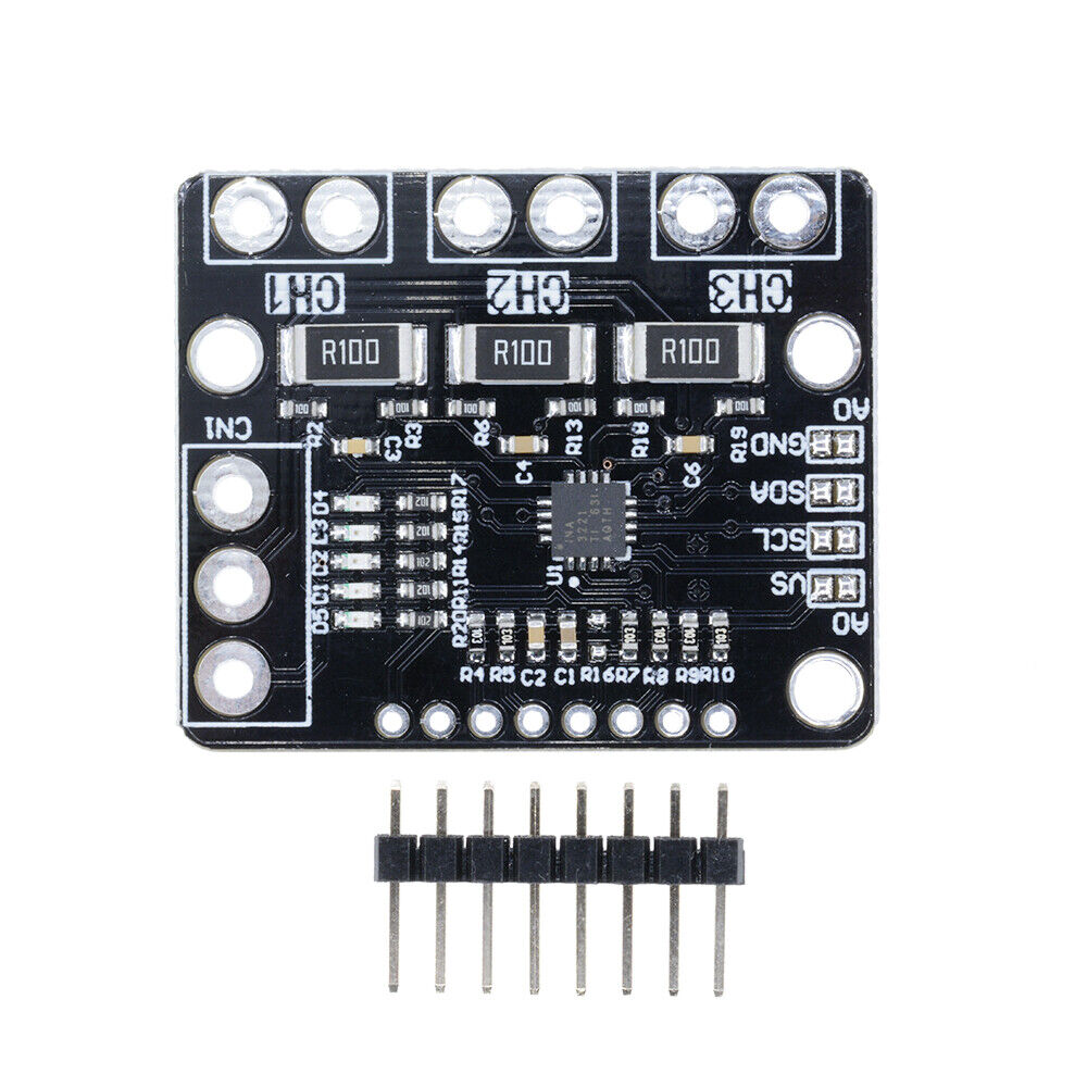 INA3221 Triple-Channel I2C Shunt Current Power Supply Voltage Sensor M ...